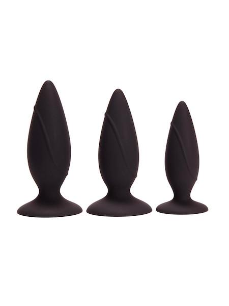 3pc Butt Plug Set