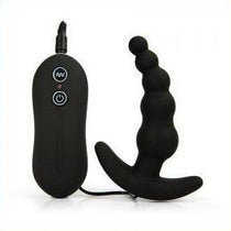 Anal Pleasure Beaded Vibrating Plug