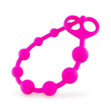 Load image into Gallery viewer, Silicone 10 Ball Anal Beads