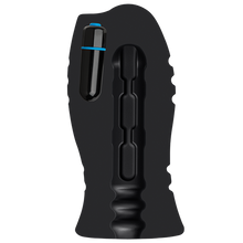 Load image into Gallery viewer, OptiMALE Vibrating Stroker - Chain Links Black