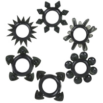 Tower Of Power 6 Cock Rings