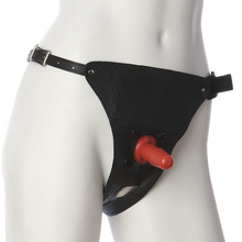 Load image into Gallery viewer, Vac-U-Lock Leather Ultra Harness with Plug