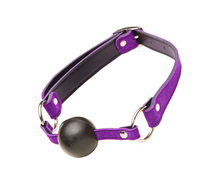 Load image into Gallery viewer, Love In Leather -  Suede Ball Gag