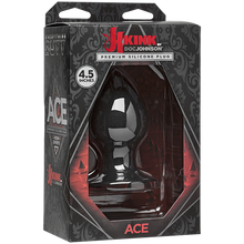 Load image into Gallery viewer, Kink Ace Silicone Anal Plug 4.5Inch