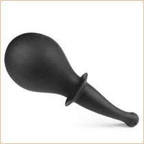 Smooth Tail Silicone Douche – Black