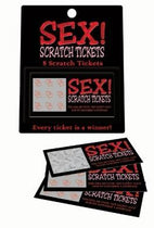 Sex Scratch Tickets - 8per pack