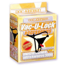 Load image into Gallery viewer, Vac-U-Lock Accessories Leather Ultra Harness 3000 with Plug