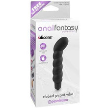 Load image into Gallery viewer, Anal Fantasy Ribbed P-Spot Vibe