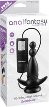 Load image into Gallery viewer, Anal Fantasy Vibrating Anal Anchor - Black