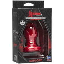 Load image into Gallery viewer, Kink Explore Silicone Anal Plug 3.5Inch