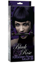 Black Rose Forbidden Flower Mouth Bit