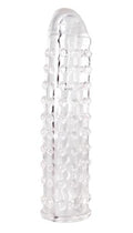 Mega Stretch Silicone Penis Extension - Clear