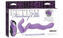 Load image into Gallery viewer, Fetish Fantasy Elite Penetrix Dildo 7inch Vibrator - Purple