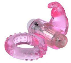 Jelly Rabbit Vibrating Cock Ring
