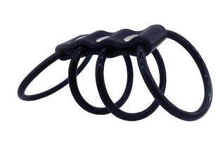 Sub-Mission 4 Ring Cock Cage - Black