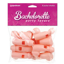 Bachelorette Party Pecker Whistles -8pc.