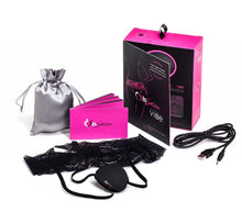 Load image into Gallery viewer, Fixsation Couples Vibe and Panty - Black
