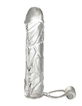 Fantasy X-tensions Vibrating Super Sleeve - Clear