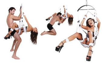 Fetish Fantasy Bondage Swing - White