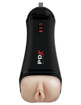 PDX Elite Talk Back Super Stroker Pussy - Flesh