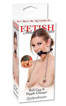 Load image into Gallery viewer, ball gags and nipple toys