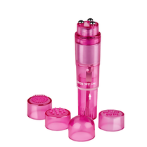 Pleasure Rocket Mini Vibrator With 4 Attachments