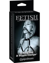 Load image into Gallery viewer, Fetish Fantasy Limited Edition O Ring Ball Gag &amp; Nipple Clamps