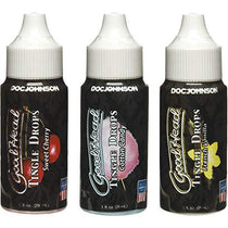 GoodHead Tingle Drops French Vanilla, Cotton Candy, Cherry 3 x 28gm