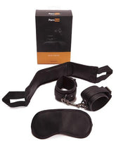 Load image into Gallery viewer, Blowjob Strap, Eyemask and Cuffs