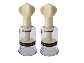 Sultry Twister Nipple Vacuum Suckers - Pair