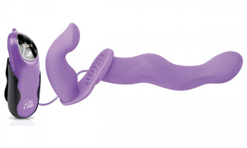 Fetish Fantasy Elite Penetrix Dildo 7inch Vibrator - Purple