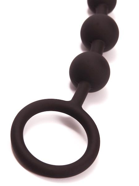 Black 6-Bead Anal Beads