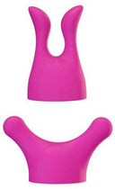 Palm Body Massager Heads Twin Pack - Finger And Curve