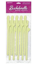 Bachelorette Party 10 Glow In The Dark Pecker Straws