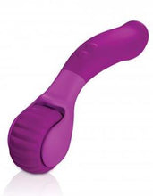 Load image into Gallery viewer, Jimmyjane Evoke Du-o Purple Vibrating Massage Wheel