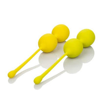 Kegel Training Set 2pc Lemon