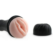Load image into Gallery viewer, Vibrating Pussy Stroker With Locking Suction Cup