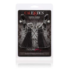 Load image into Gallery viewer, Black Tassel Adjustable Nipple Clamps