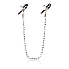 Load image into Gallery viewer, Soft Adjustable Silver Nipple Clamps