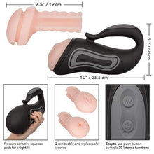 Load image into Gallery viewer, Rechargeable Smart Adaptive Male Stroker
