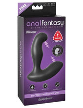 Load image into Gallery viewer, Anal Fantasy Elite Electro Stim Prostate Vibe - Black