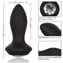 Load image into Gallery viewer, Petite Vibrating Power Plug With Gem