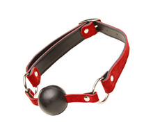 Load image into Gallery viewer, Love In Leather -  Suede Ball Gag