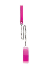 Load image into Gallery viewer, Bad Romance Translucent Slave Collar Velcro - Pink