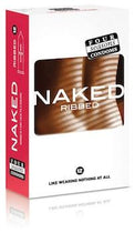 Four Seasons Naked Condoms Ribbed - 12pack