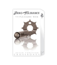 Load image into Gallery viewer, Zero Tolerance Pleasure Web Cock Ring - Smoke