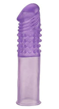 Load image into Gallery viewer, Mega Stretch Silicone Penis Extension - Purple