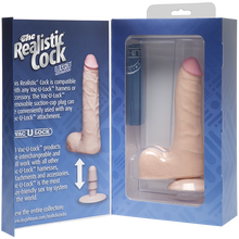 Load image into Gallery viewer, The Realistic Cock + Balls UR3 Slim 7inch - Flesh