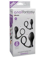 Load image into Gallery viewer, Anal Fantasy Ass-Gasm Trainer Trio - Black