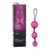 Load image into Gallery viewer, Key JOPEN Stella III Graduated Kegel Ball Set
